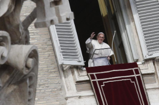 Papst Franziskus: Angelus Petersplatz